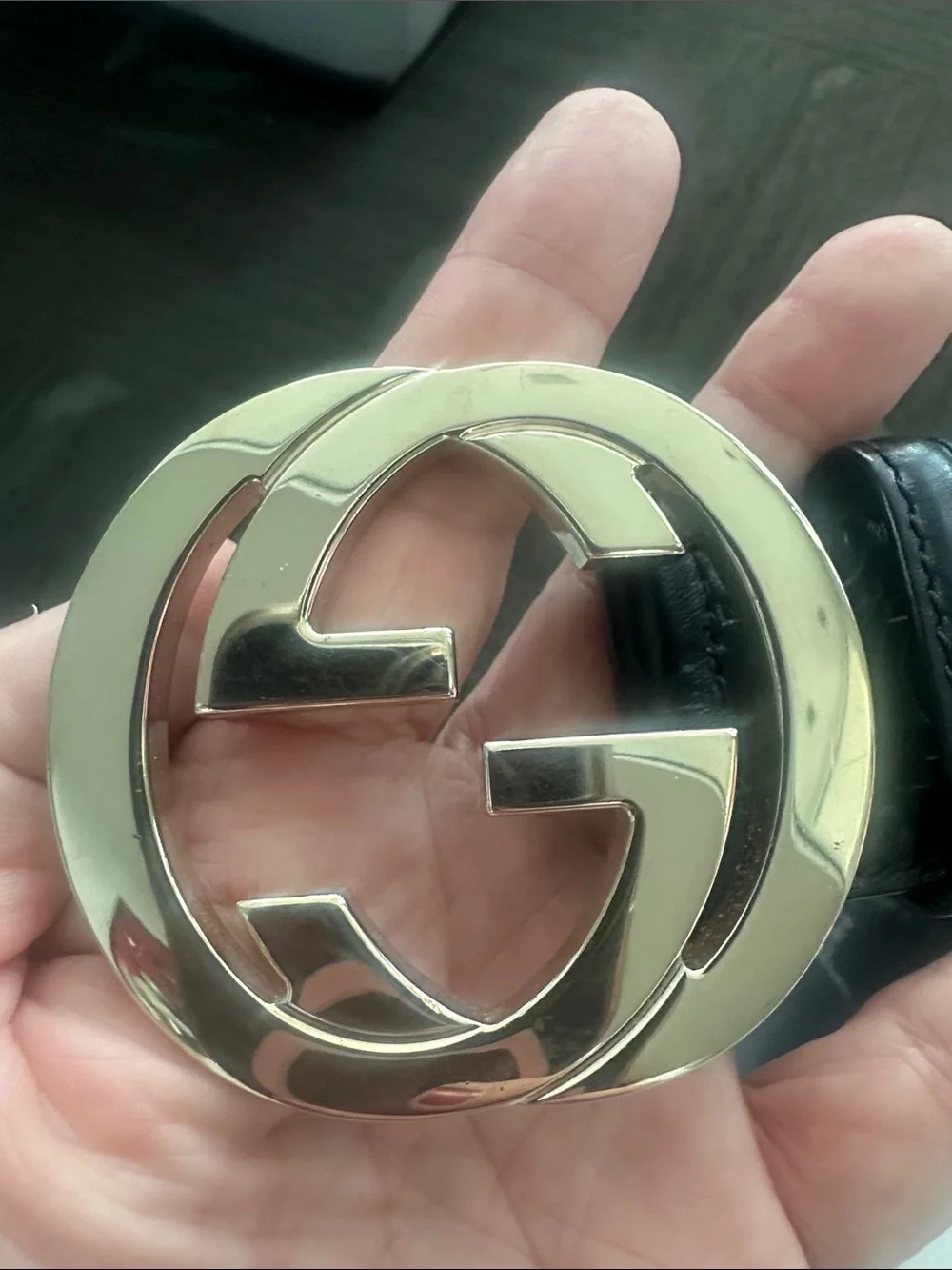 Gucci classic leather
